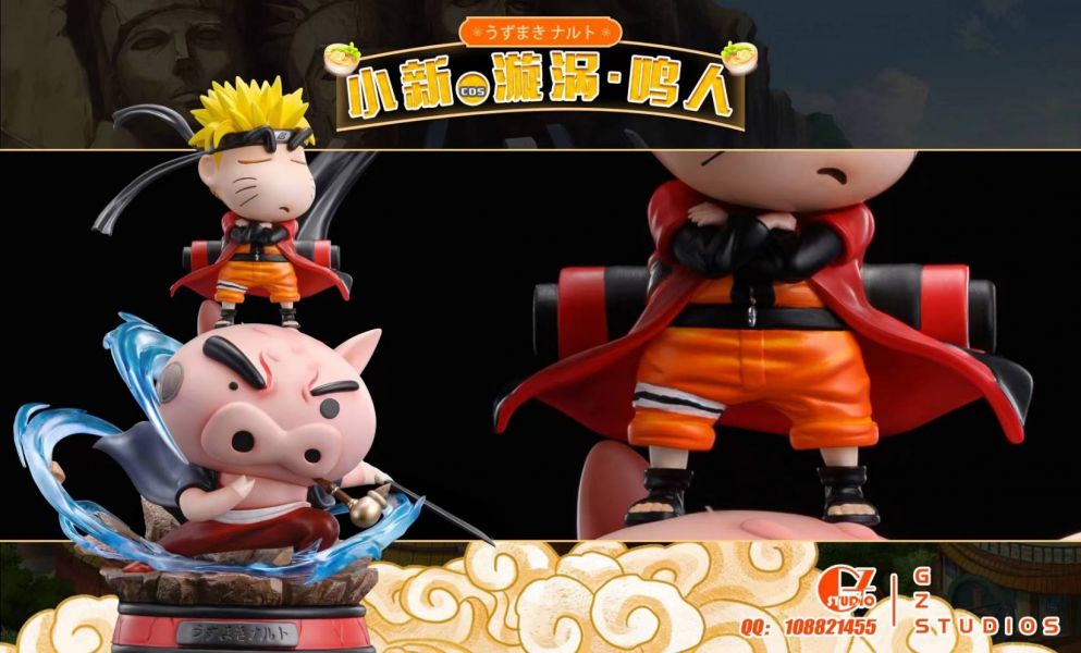 Shin-chan cos Naruto