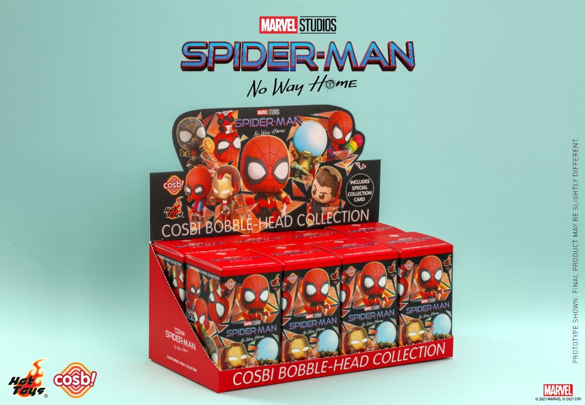 Spider-Man No Way Home Cosbaby Bobble-Head Collection