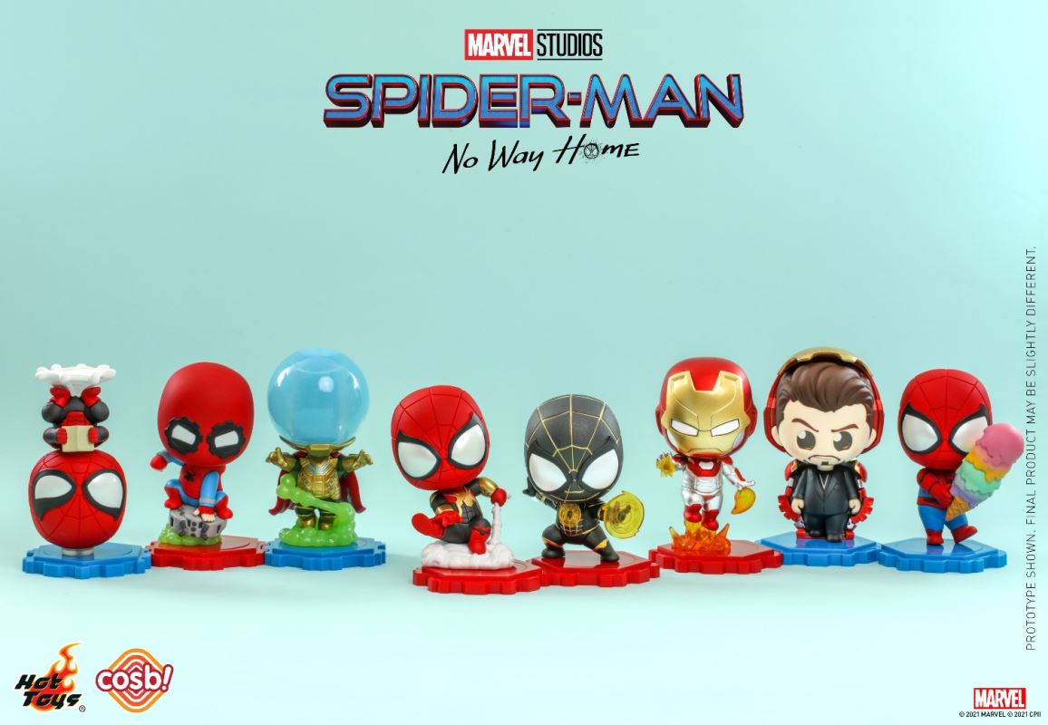 Spider-Man No Way Home Cosbaby Bobble-Head Collection