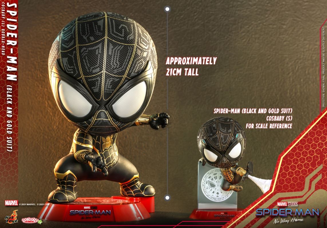Spider-Man No Way Home Cosbaby Bobble-Head Collection