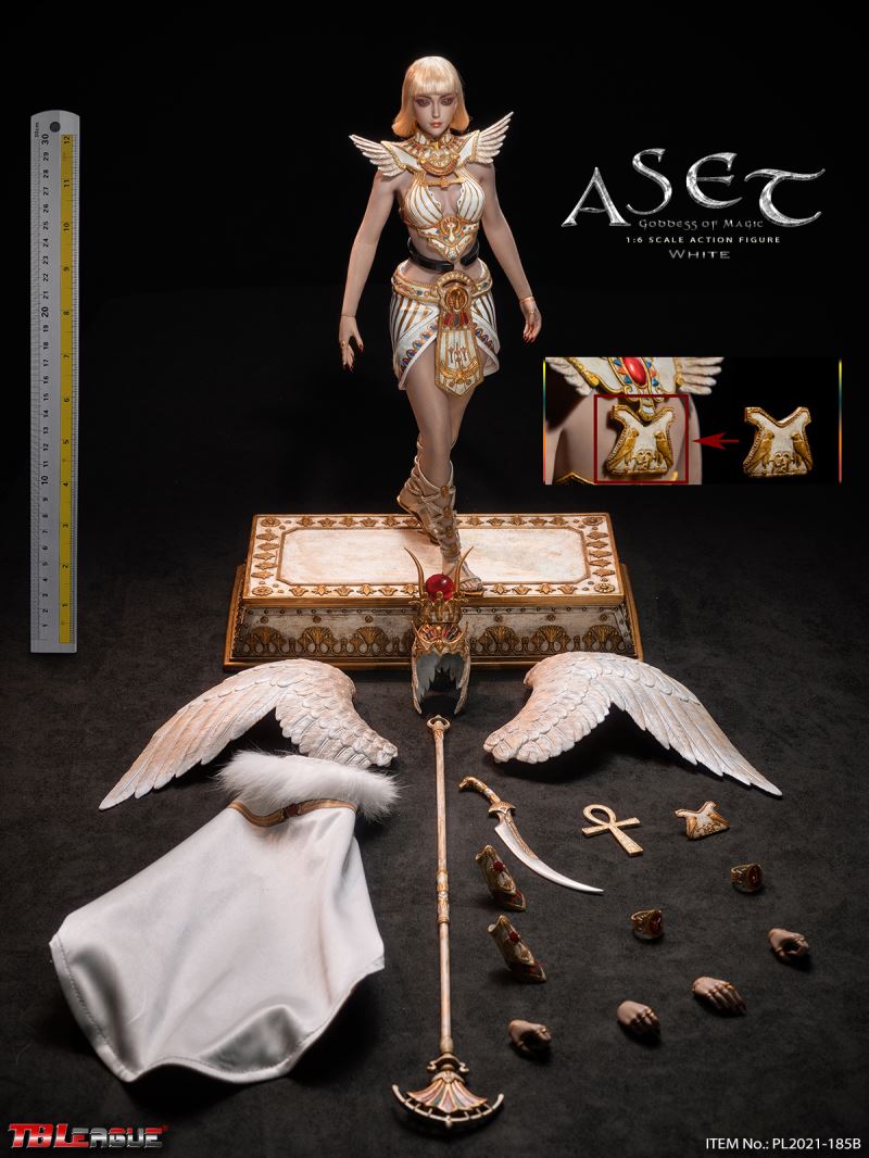 Egyptian Gods Series - Isis [Black/White] 1/6