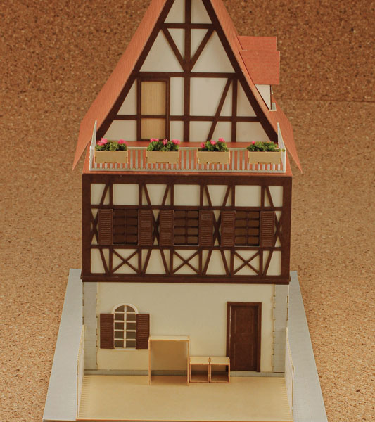 Ani-tecture: 02 Is the order a rabbit?? Rabbit House (Big!) 1/80 Paper Kit