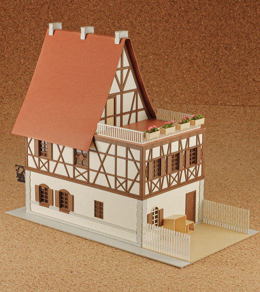 Ani-tecture: 02 Is the order a rabbit?? Rabbit House (Big!) 1/80 Paper Kit