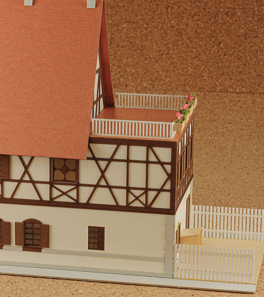 Ani-tecture: 02 Is the order a rabbit?? Rabbit House (Big!) 1/80 Paper Kit