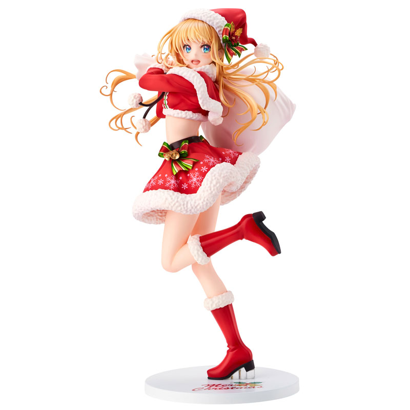 Morikura En's Illustration Santa Girl