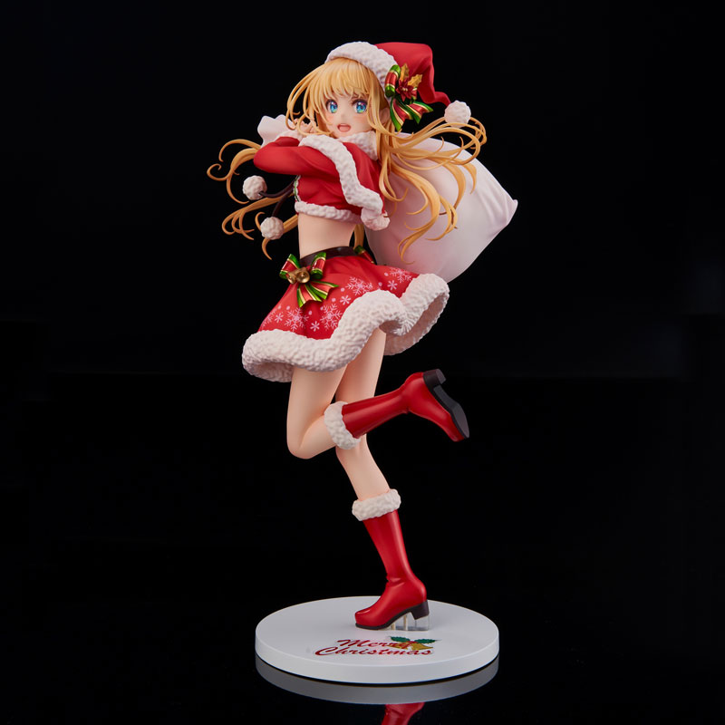 Morikura En's Illustration Santa Girl