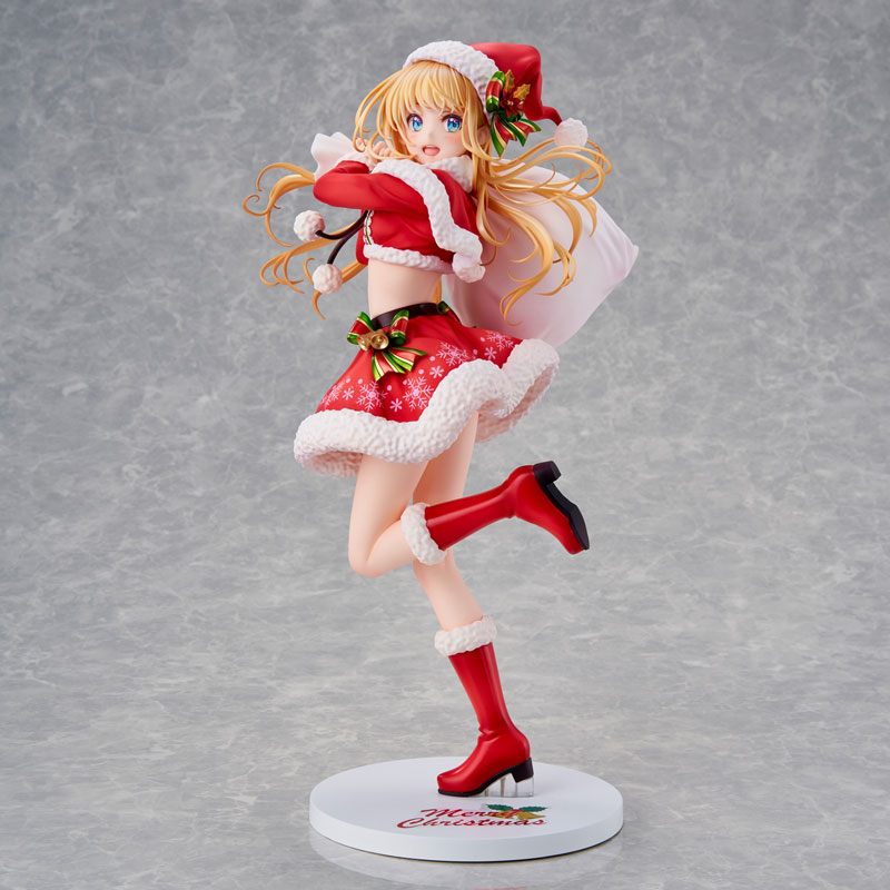 Morikura En's Illustration Santa Girl