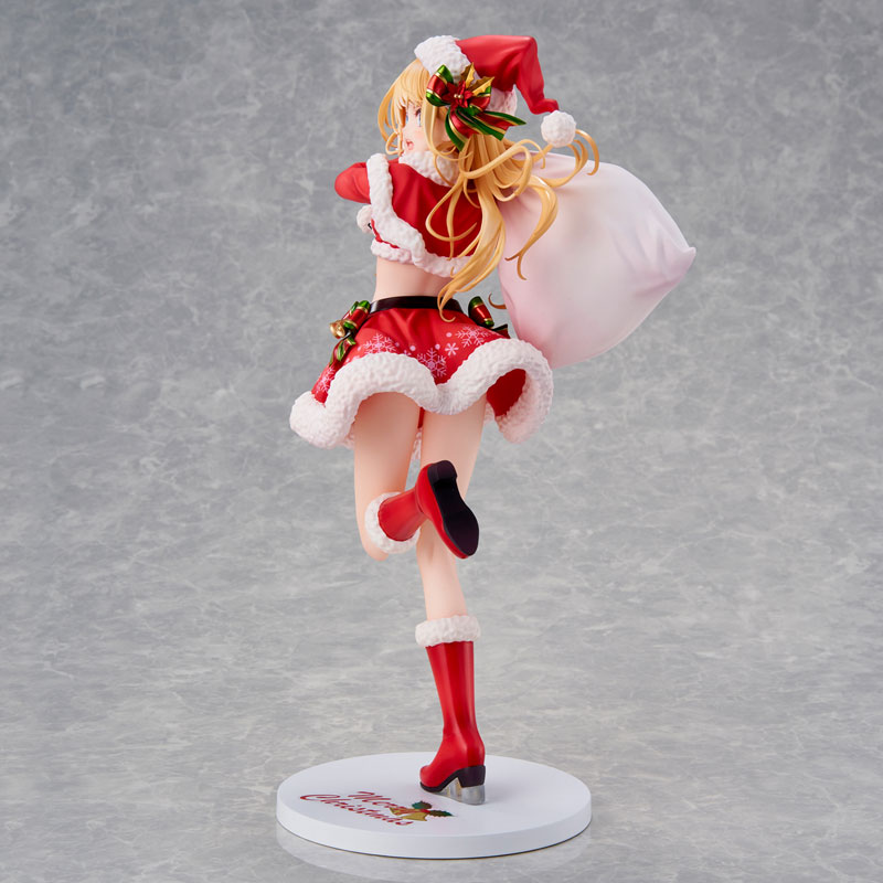 Morikura En's Illustration Santa Girl