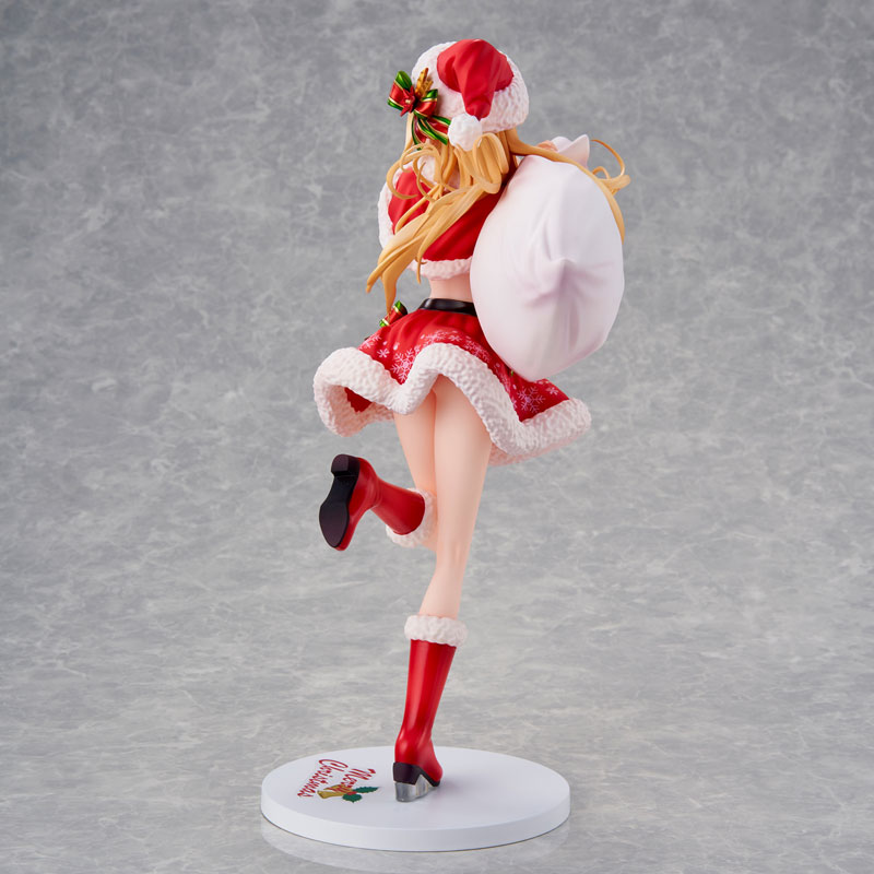 Morikura En's Illustration Santa Girl