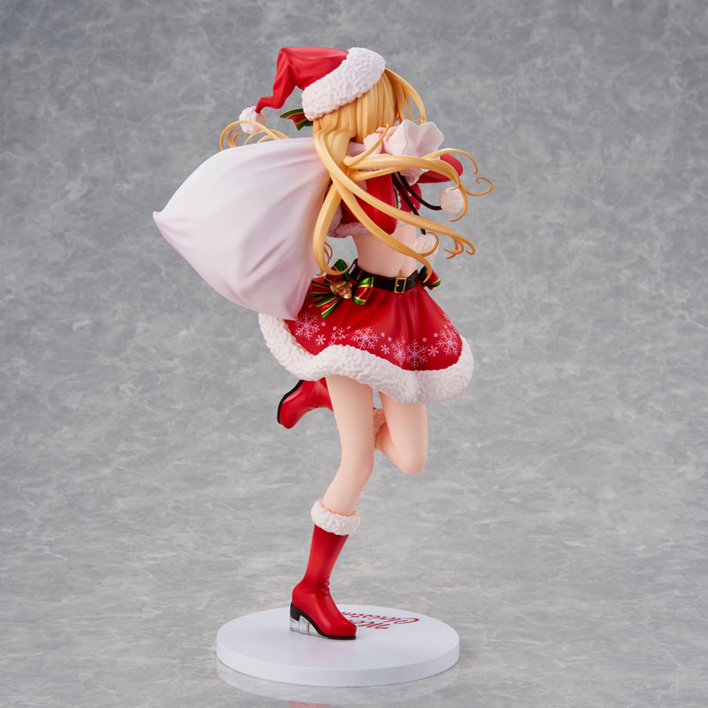 Morikura En's Illustration Santa Girl