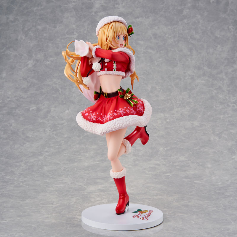 Morikura En's Illustration Santa Girl