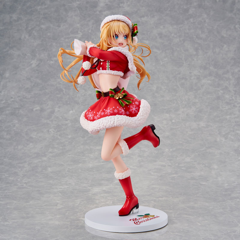 Morikura En's Illustration Santa Girl