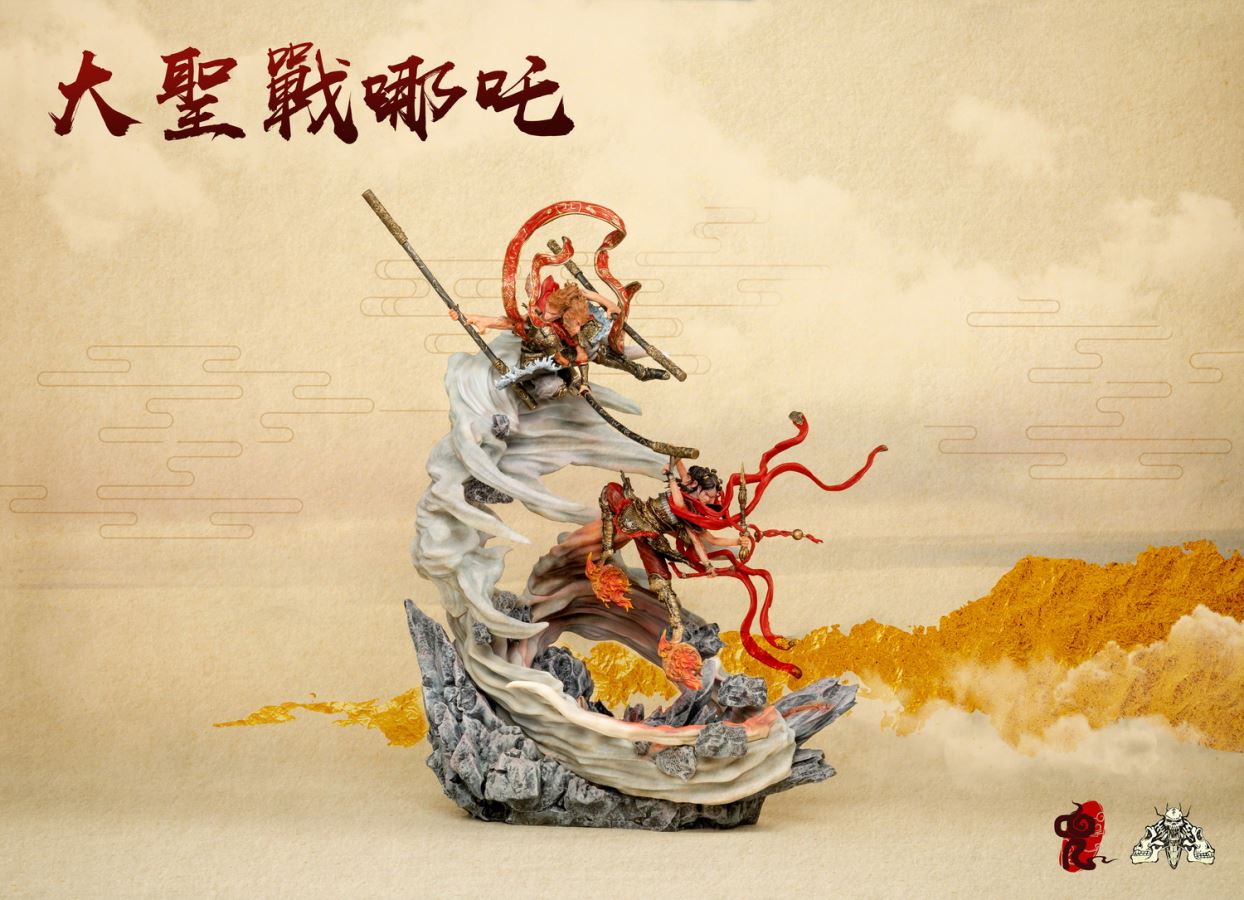 The Great Holy War Nezha National Style Statue