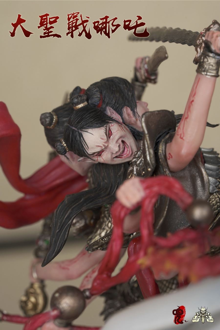 The Great Holy War Nezha National Style Statue