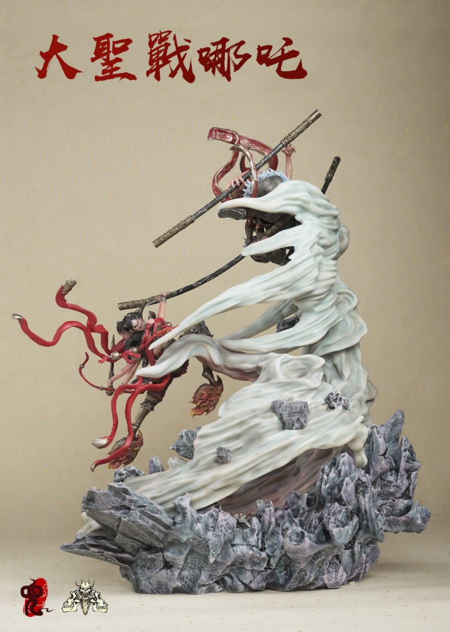 The Great Holy War Nezha National Style Statue