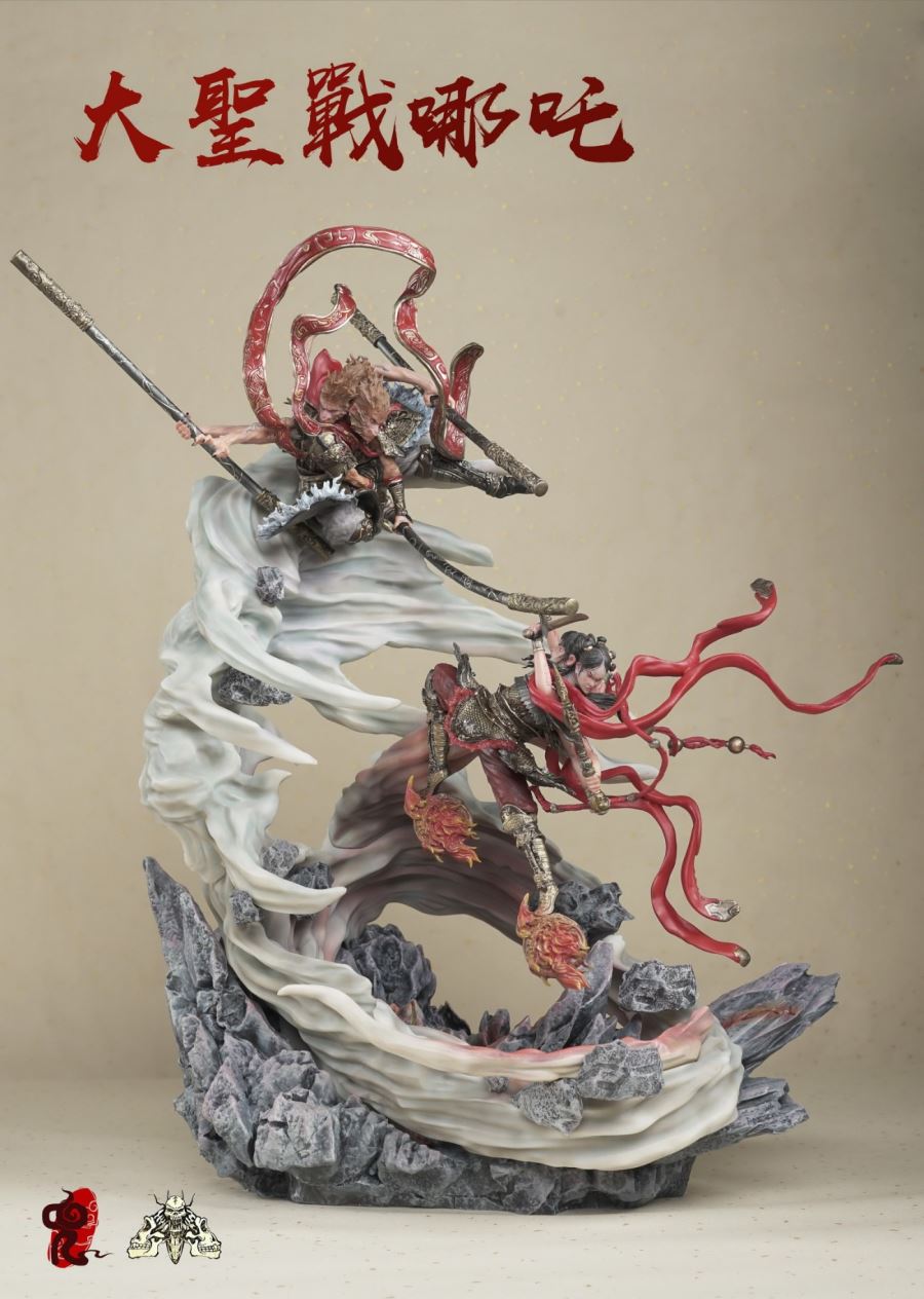 The Great Holy War Nezha National Style Statue