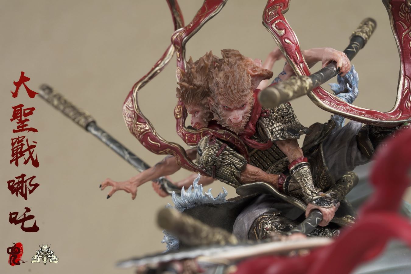 The Great Holy War Nezha National Style Statue