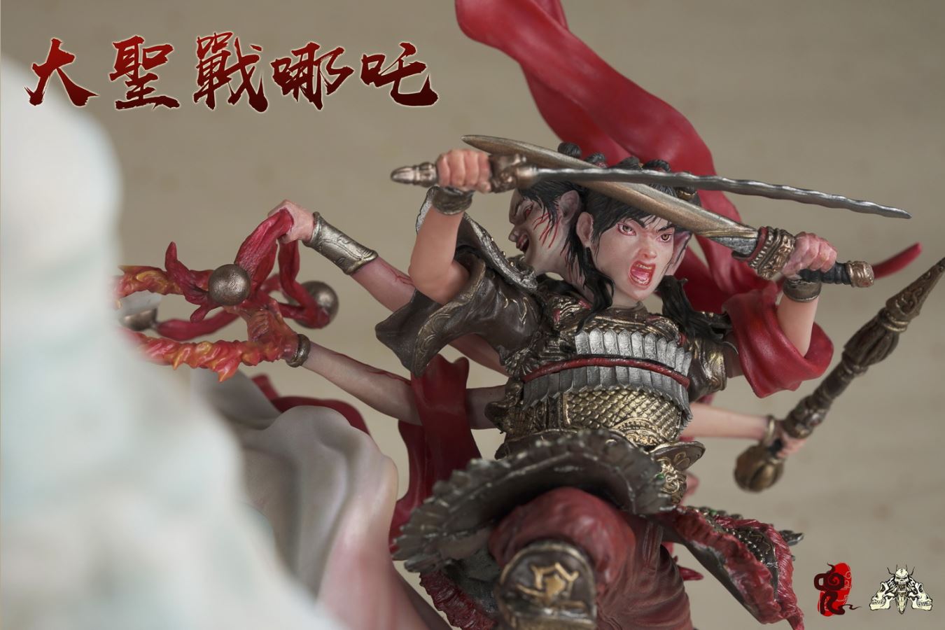 The Great Holy War Nezha National Style Statue
