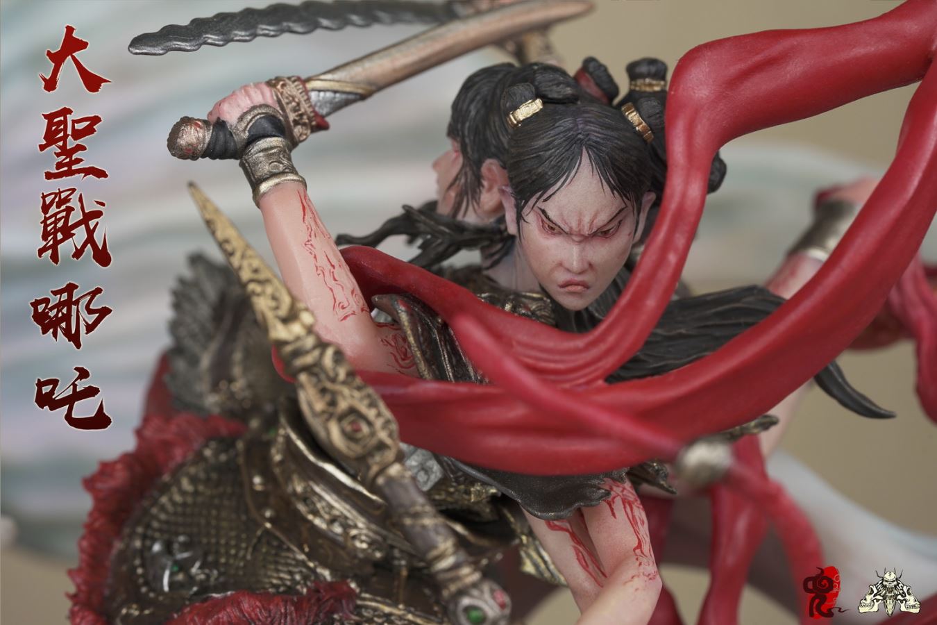 The Great Holy War Nezha National Style Statue