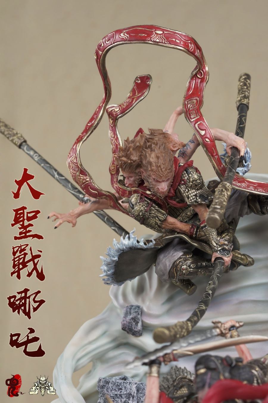 The Great Holy War Nezha National Style Statue