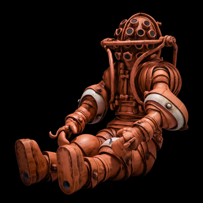 Takeya Style Jizai Okimono VINTAGE DIVING SUITS COLLECTION No.01TA Takeya Color Ver
