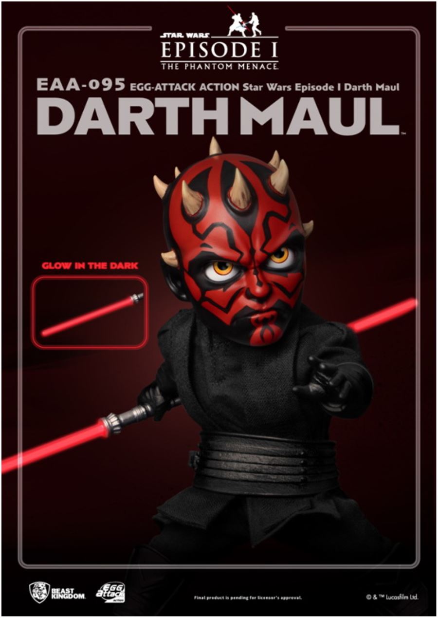 Egg Attack Star Wars: The Threat of Ghosts - Darth Maul
