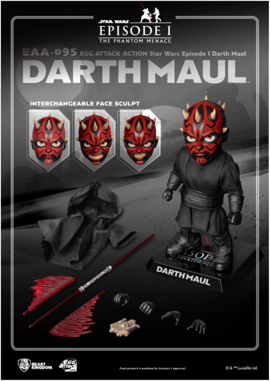 Egg Attack Star Wars: The Threat of Ghosts - Darth Maul