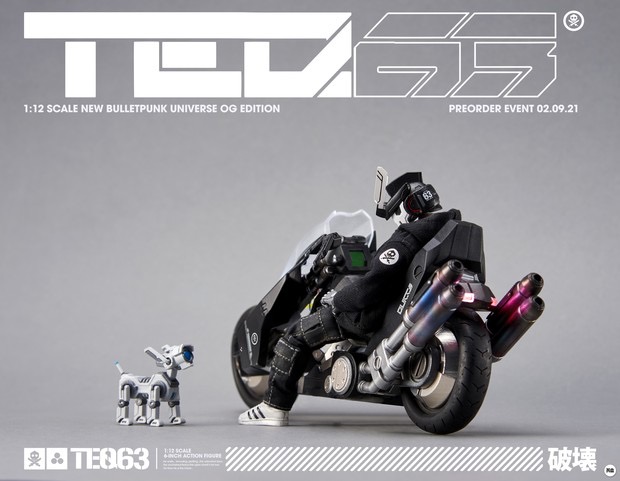 TEQ63 Moto 1/12 Action Figure
