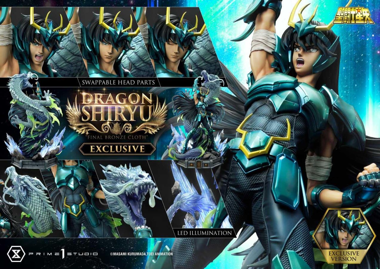 Saint Seiya Dragon Shiryu - Final Bronze Cloth EX Version