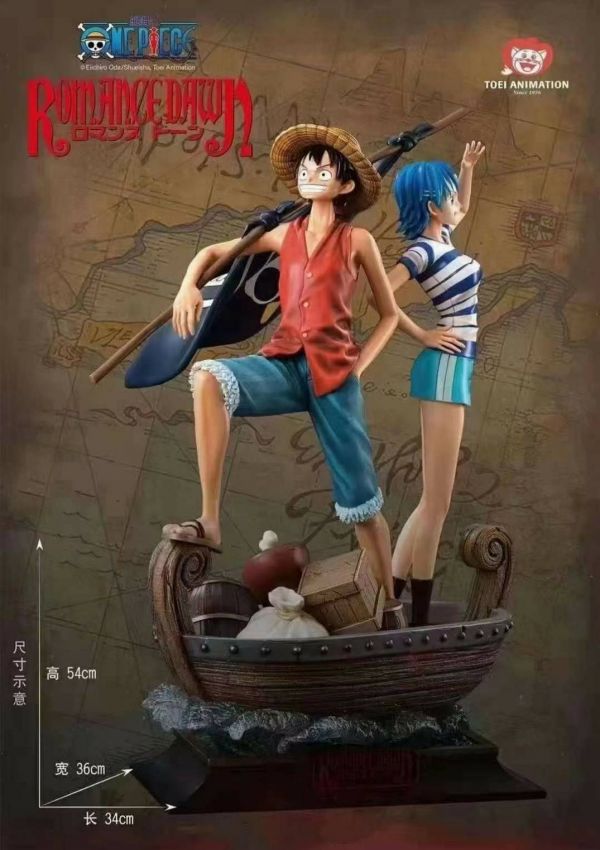 Toei One Piece authorized statue Luffy