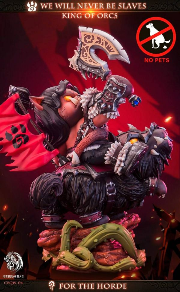 World of Warcraft Roaring Meow Statue