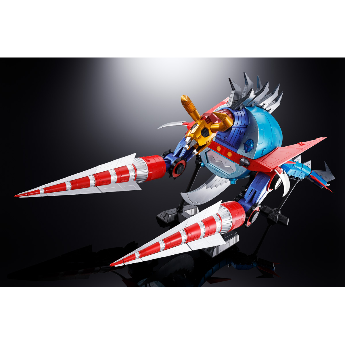 DX Chogokin Soul GX-100X Gaiking & Ozora Demon Dragon Enhanced Option Set