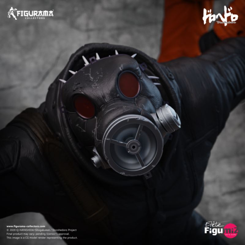 DOROHEDORO: CAIMAN & NIKAIDO ELITE FIGUMIZ STATUE