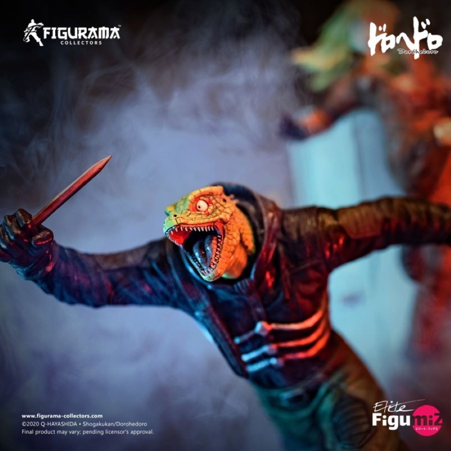 DOROHEDORO: CAIMAN & NIKAIDO ELITE FIGUMIZ STATUE