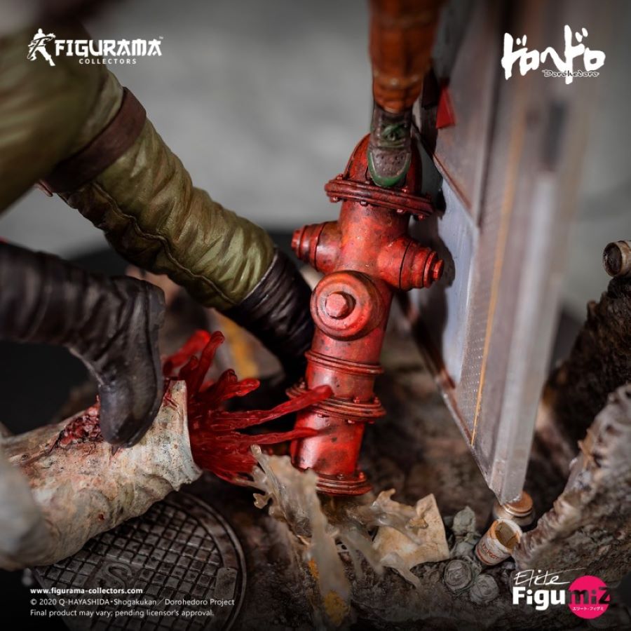 DOROHEDORO: CAIMAN & NIKAIDO ELITE FIGUMIZ STATUE