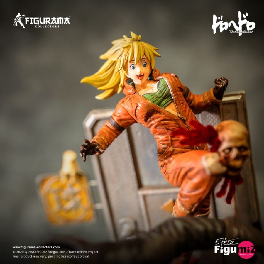 DOROHEDORO: CAIMAN & NIKAIDO ELITE FIGUMIZ STATUE