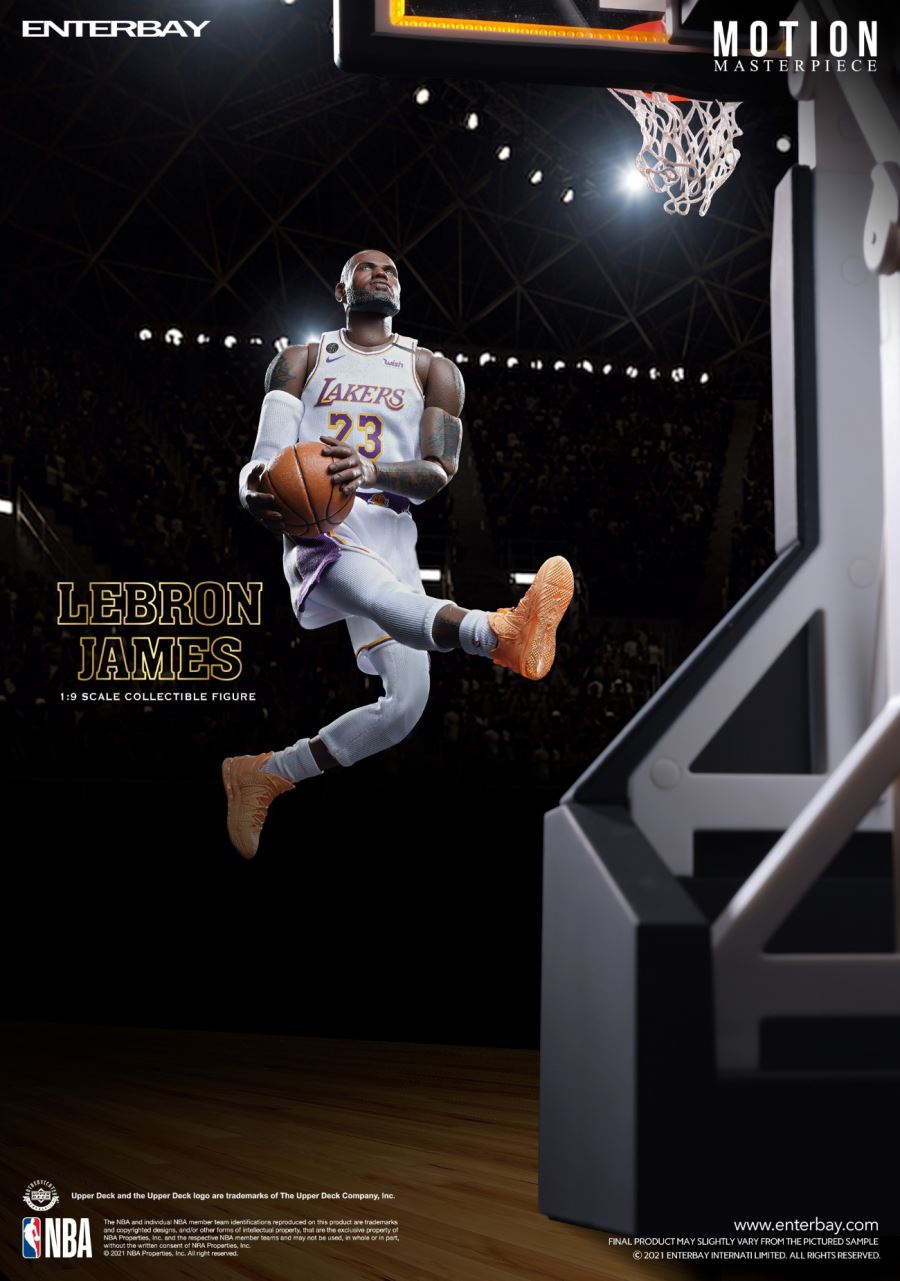 Motion Masterpiece-NBA Series LeBron James Wax 1/9