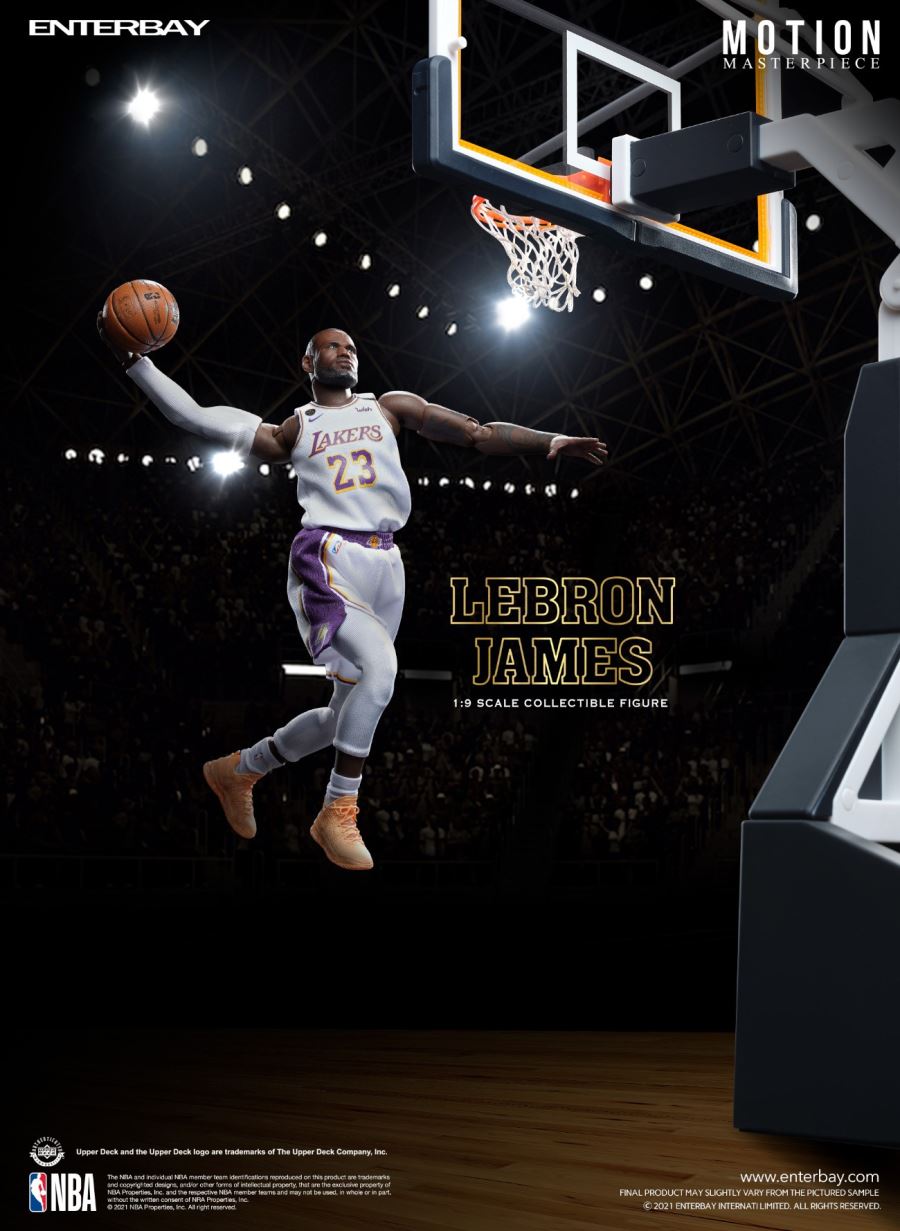 Motion Masterpiece-NBA Series LeBron James Wax 1/9