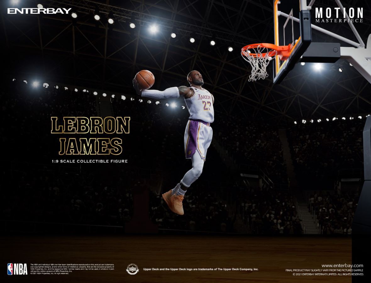Motion Masterpiece-NBA Series LeBron James Wax 1/9