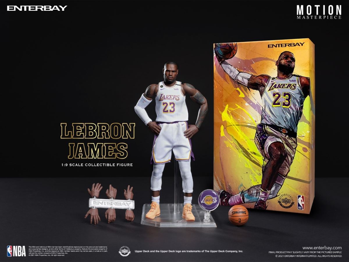 Motion Masterpiece-NBA Series LeBron James Wax 1/9