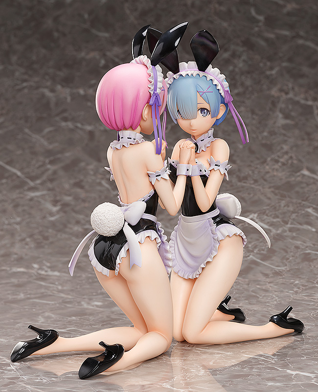 B-STYLE - Re:ZERO -Starting Life in Another World-: Ram Bare Leg Bunny Ver. 1/4