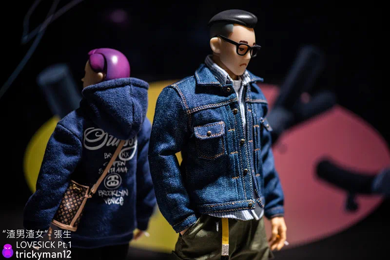 Trickyman12 - 1/6 Slacks Men and Women series of trendy action figures
