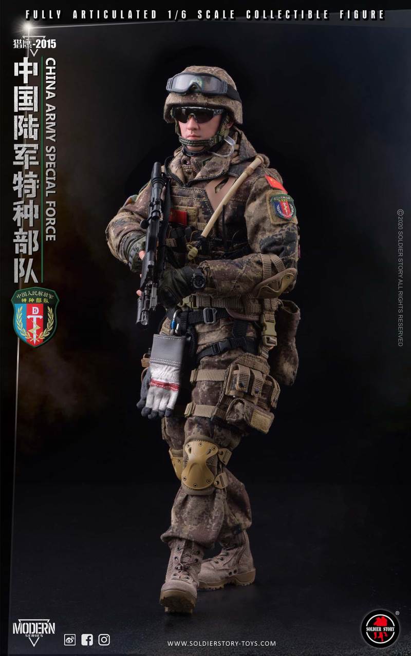 1/6 PLA Army Special Force Falcon 2015
