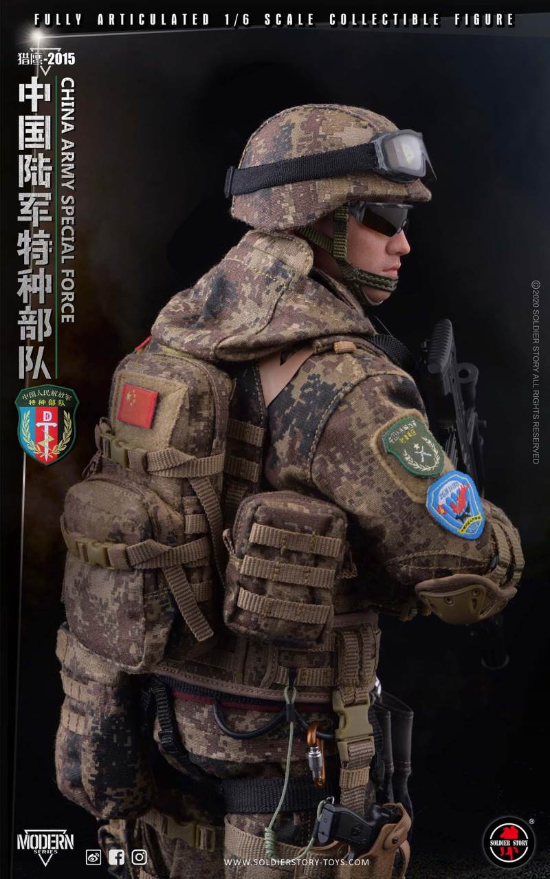 1/6 PLA Army Special Force Falcon 2015
