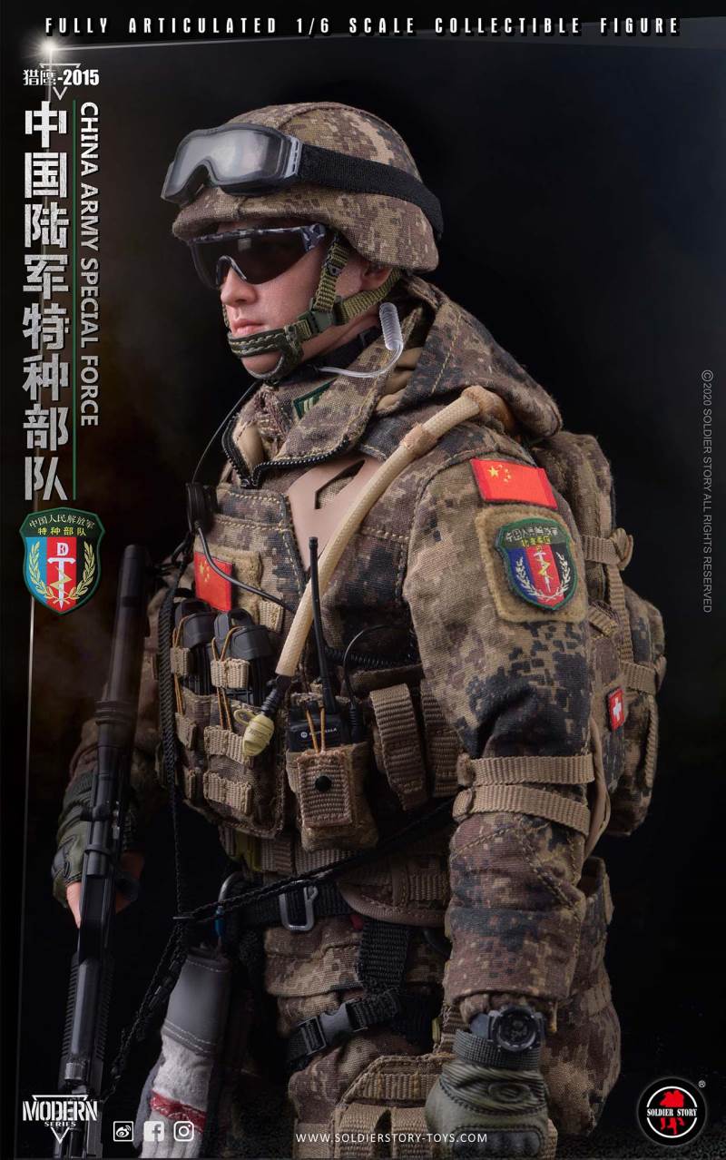 1/6 PLA Army Special Force Falcon 2015