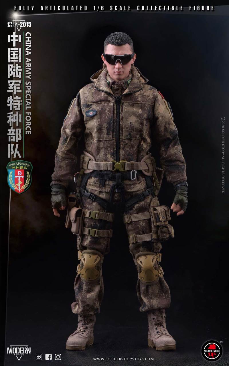 1/6 PLA Army Special Force Falcon 2015