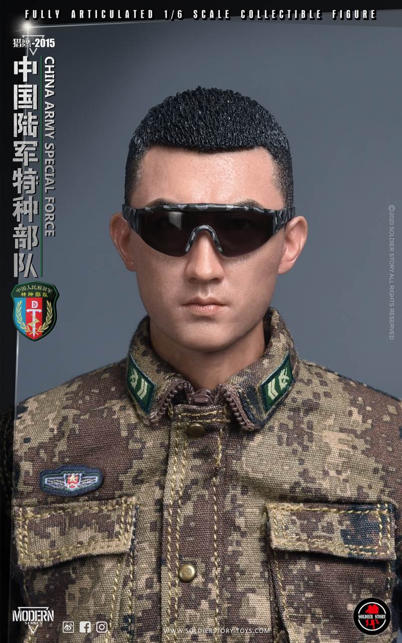 1/6 PLA Army Special Force Falcon 2015