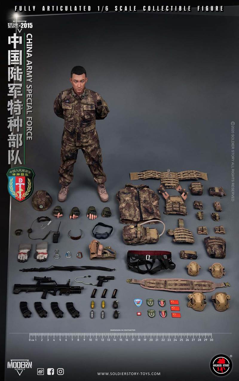 1/6 PLA Army Special Force Falcon 2015