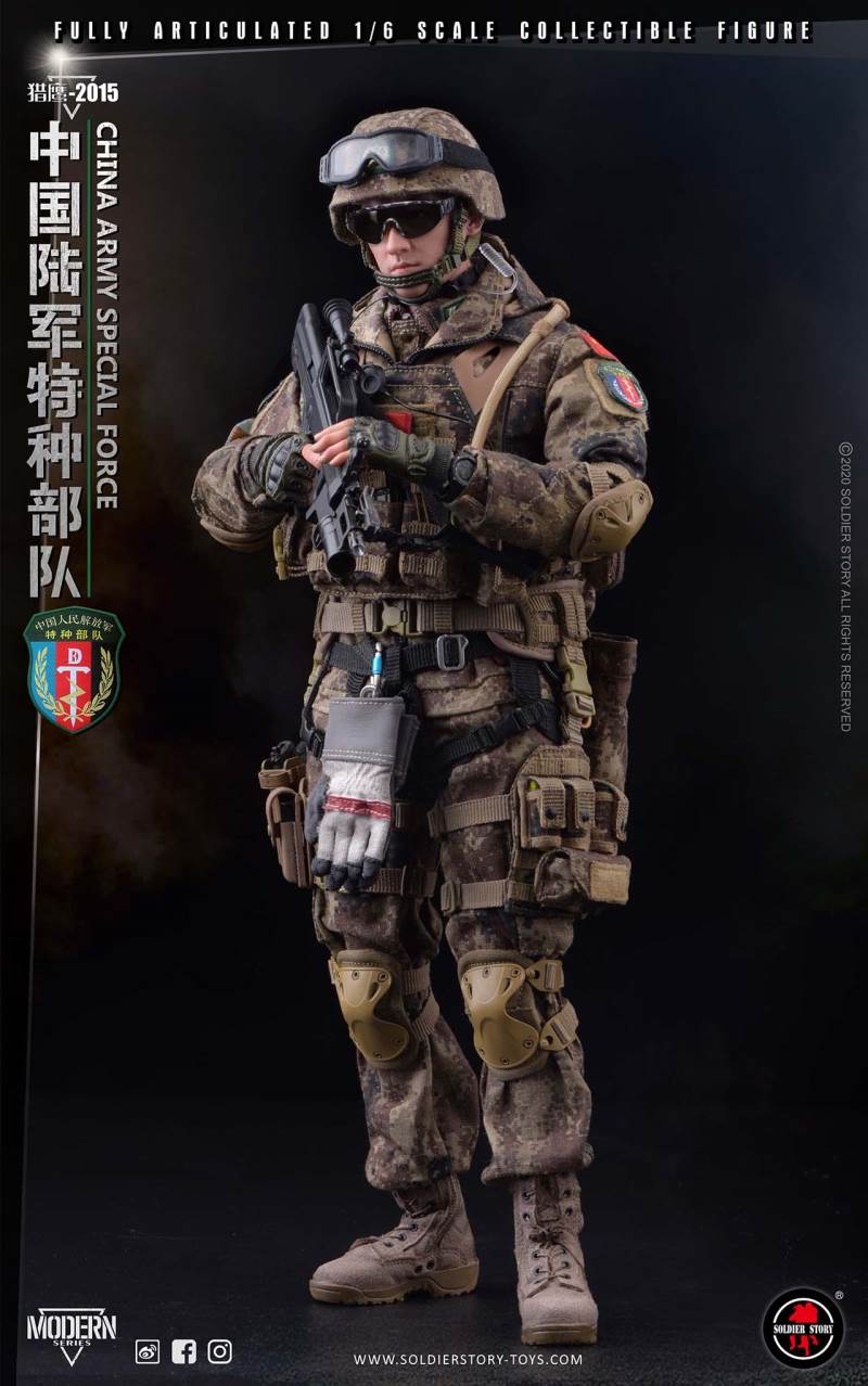 1/6 PLA Army Special Force Falcon 2015