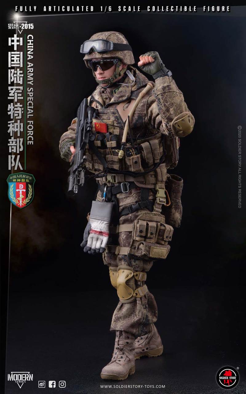 1/6 PLA Army Special Force Falcon 2015